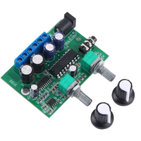 CKXIC Module de carte d'amplificateur de puissance numérique 2.1 canaux haute puissance pour subwoofer, DIY, pour boîtier audio vintage, produit audio 12V 6W 2 + 25W