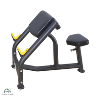 Banco de Curl Preacher Integral para Entrenamiento de Brazos, Estación Profesional para Bíceps de Alta Versatilidad y Uso Múltiple, Equipo de Alta Resistencia