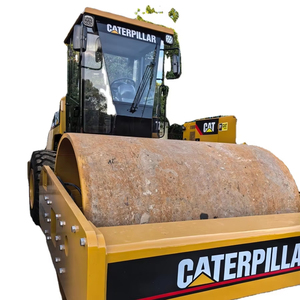 Rodillo Compactador de Carreteras Usado Caterpillar CS683 CS583 Modelo 2017 con Motor Diésel, Rodillo de Un Solo Tambor con Neumáticos y Bomba, Recién Llegado, en Venta - Product Image 1