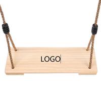 Balançoire en bois pour enfants, intérieur/extérieur, balcon, chambre, maison d'hôtes, cour, aire de jeux, jardin, balançoire suspendue en bois