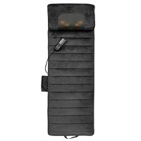Tapis de massage vibrant thermique électronique portable populaire pour le corps entier Shiatsu