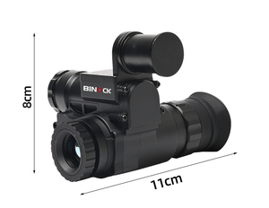 Binock nvg10 bti10 Mũ bảo hiểm nhiệt hình ảnh kính 1280*960 cho săn bắn với gắn kết và tầm nhìn phụ kiện tầm nhìn ban đêm bằng một mắt - Product Image 3