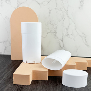 <span class=keywords><strong>75ml</strong></span> 2.5oz nhựa khử mùi <span class=keywords><strong>container</strong></span> Twist oval Lip Balm Ống DIY rỗng dính ống cho son môi Balm Lotion chai nhựa - Product Image 6