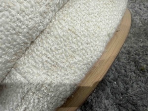 Poggiapiedi Multifunzionale Moderno in <span class=keywords><strong>Legno</strong></span> Massello, Sgabello Piccolo per Soggiorno, Camera da Letto, Toeletta e Cambio Scarpe - Product Image 5