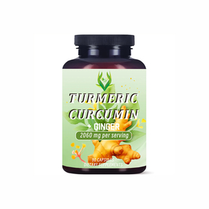 Capsules de Curcuma et Curcumine en Gros pour Marques Blanches – Complément Confort Gastrique avec Poudre de Gingembre pour des Articulations Saines - Product Image 1