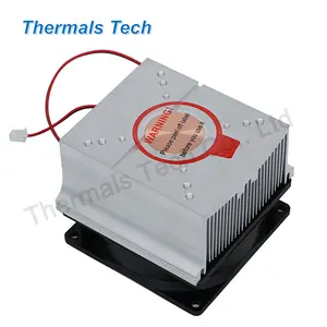 Custom cpu radiator heatsink with P4 fan 478-pin for CPU 775/1155 chassis cooling