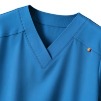 Ensemble de blouses médicales d'été ultra-légères et ultra-fines, extensibles dans les 4 sens, effet soyeux, uniforme d'hôpital respirant, blouses d'infirmière à séchage rapide
