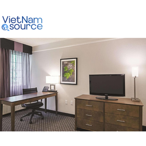Descuento Laquinta OEM Cadena de hoteles Muebles de hotel Dormitorio Muebles de hotel de madera de alta calidad de la fábrica de Vietnam - Product Image 3