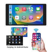 Autoradio 5 pouces portable sans fil Apple Carplay Écran multimédia Autoradio Enregistreur DVR 4K Caméra embarquée
