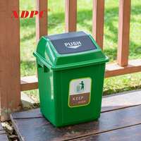 Poubelle en plastique, capacité de 60 l, corbeille avec livraison gratuite