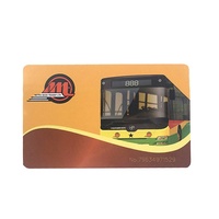 Tarjeta RFID de Transporte 13.56MHz MIFARE DESFire EV3 2K 4K 8K PVC para Autobús / Tarjetas de Metro