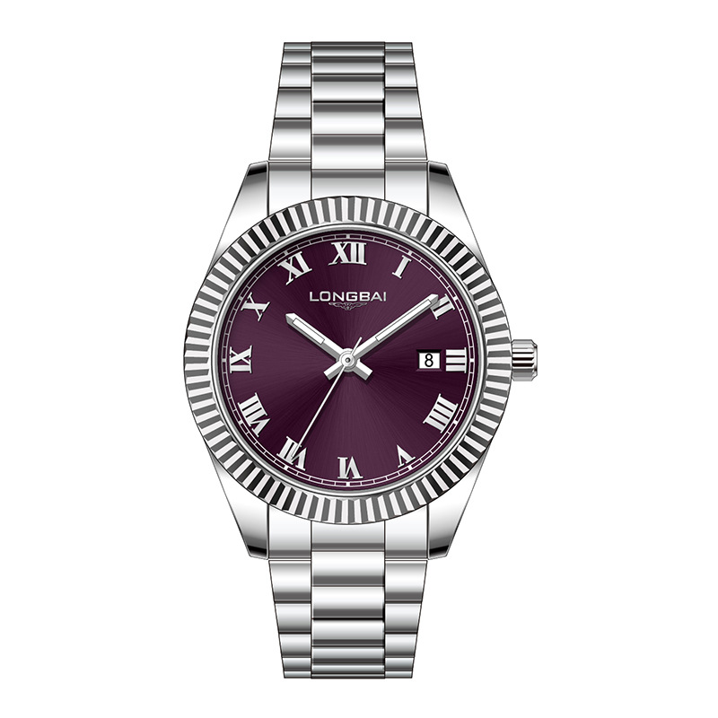 Women's purple face