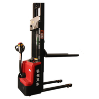 CDD15-WS 1500kg Charge Ascenseur 2000mm 2500mm 3000mm 3500mm Marche Derrière Type Électronique Drive & Lift Électrique Palette Gerbeur