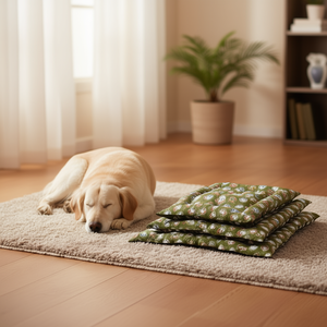 Set Letto per Animali Domestici YM1280 in Quattro Pezzi Imbottito in Cotone - Product Image 3