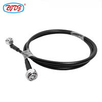 Fabrika RF 50 Ohm Besleyici Bakır Alüminyum Superflex Kablo 1/4" 3/8" 1/2" 7/8" 1 1/4" 1 5/8 Oluklu PE Köpük Koaksiyel Kablo