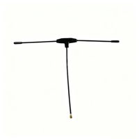 Antenne réceptrice anti-brouilleur FPV FM à dipôle en forme de T, réseau elliptique 400-520 MHz 330-420 MHz avec connecteur U.FL