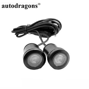 Autodragons 5W 7W Proyector Láser de Logotipo Personalizado para Coche, Luz de Cortesía LED para Puerta de Coche, Tipo Taladro, Efecto Sombra Fantasma - Product Image 1