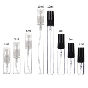 Factory Price Cheap 100pcs <strong>2ml</strong> 3ml 5ml 10ml <strong>Perfume</strong> <strong>Sample</strong> Glass <strong>Bottles</strong> with Pump Sprayer and Screen Printing - Product Image 2