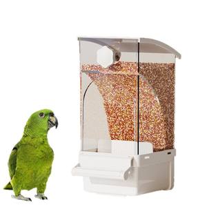 Nuevo Comedero Automático para Loros, Dispensador de Comida Antisalpicaduras con Separador de Cáscaras para Periquitos y Agapornis - Product Image 1