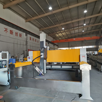 Machine de gravure sur pierre JK-2530 à 4 axes, moteur 7,5 kW, commande PLC, 380 V, longueur de coupe maximale 3200 mm, traitement du marbre et du granit