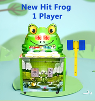 Gagnez de l'argent avec le jeu de frappe Crazy Frog : machine d'arcade pour enfants avec marteau à pièces et tickets de jeu