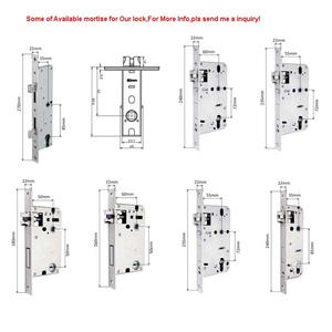 Tuya/TTLOCK Smart <b>Digit</b> <b>Lock</b> Fingerprint Recognition WiFi Card Password Semi-automatic Door <b>Lock</b> Cloud Storage for Metal Doors - Product Image 6