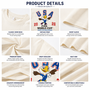 T-shirt graphique personnalisé pour homme, manches courtes, 100% coton, impression au dos, streetwear, tee-shirt OEM ODM, marque privée - Product Image 3