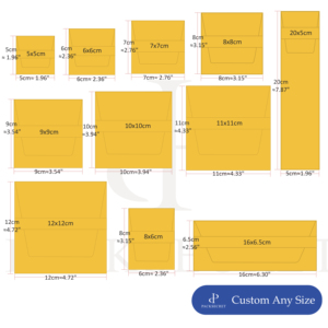 Túi đựng trang sức bằng nhung, phong cách, có logo tùy chỉnh, màu hồng, chất liệu nhung, vải microfiber - Product Image 2