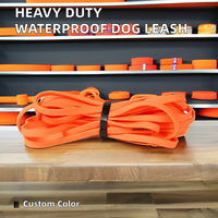 NOVIPET OEM, laisse pour chien personnalisée de luxe avec logo, motif en PVC, matériau dégradable, laisse rétractable pour chien, laisse imperméable pour chien, ensemble de laisses pour animaux de compagnie