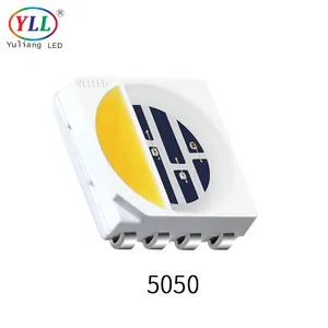 Độ sáng cao Epistar 0.4W 5050 RGBW 4-in-1 120mA SMD LED Bead cho LED mô-đun cứng nhắc linh hoạt Dải tuyến tính ánh sáng Tường máy giặt