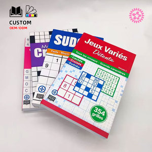 <span class=keywords><strong>Libro</strong></span> <span class=keywords><strong>de</strong></span> rompecabezas impreso para adultos, rompecabezas con tapa suave personalizada, palabra serach, número, crosword, <span class=keywords><strong>sudoku</strong></span> - Product Image 4