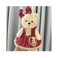 Costume de remplacement personnalisé pour poupée en peluche Lina Knuckle Bear de 30 cm, taille moyenne, nouvelle collection