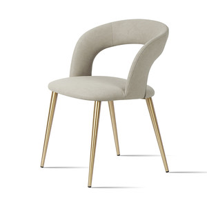Silla de comedor de lujo minimalista moderna para uso doméstico, modelo de diseño con respaldo, adecuada para comedor y mesa de comedor, <span class=keywords><strong>mod</strong></span> - Product Image 6