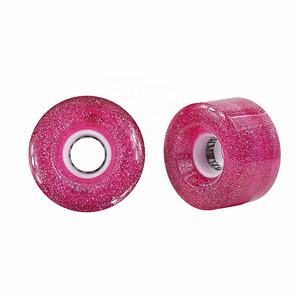 Ruedas de Patinaje de 62 mm y 65 mm con Luces LED Intermitentes, Dureza 83A, <span class=keywords><strong>para</strong></span> <span class=keywords><strong>Patines</strong></span>, Patinaje en Exteriores y <span class=keywords><strong>Calle</strong></span> - Product Image 4
