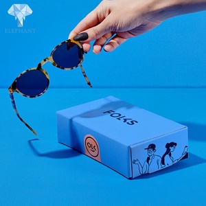 Printed Personalized Custom Corrugated Paper Cardboard Luxury Packaging <b>Box</b> for Sunglasses - Product Image 5