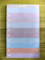 Bloc-notes de planification personnalisé avec logo imprimé, feuilles mobiles, non-adhésif, taille personnalisable, vente en gros