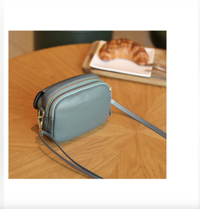Bolsos cruzados de hombro AndoBag para mujer, de moda, de cuero genuino de vaca, mini bolso cuadrado pequeño para damas, 1992 - Product Image 4