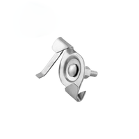 Clips de fixation pour plafond suspendu, clips de montage en T, acier inoxydable, robustes, pour éclairage intérieur et extérieur