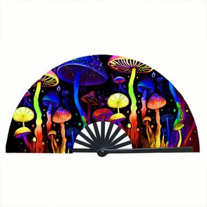 Abanico Plegable Personalizado con Logotipo Impreso, Abanico de Mano para Bailar, Abanico de 13 Pulgadas para Graduación - Product Image 5