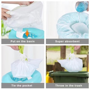 Disposable Portable <b>Potty</b> Liners For Baby Toilet <b>Training</b> 20 Bags - Product Image 3
