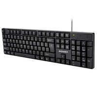 Ensemble clavier et souris ergonomiques pour bureau, logo personnalisé, souris filaire USB étanche, clavier, accessoire informatique en stock
