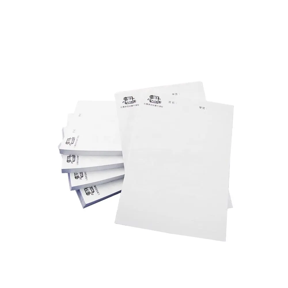 Vật tư văn phòng sản phẩm tùy chỉnh Memo Pad dính để làm danh sách kích thước nhỏ notepad in ấn với logo
