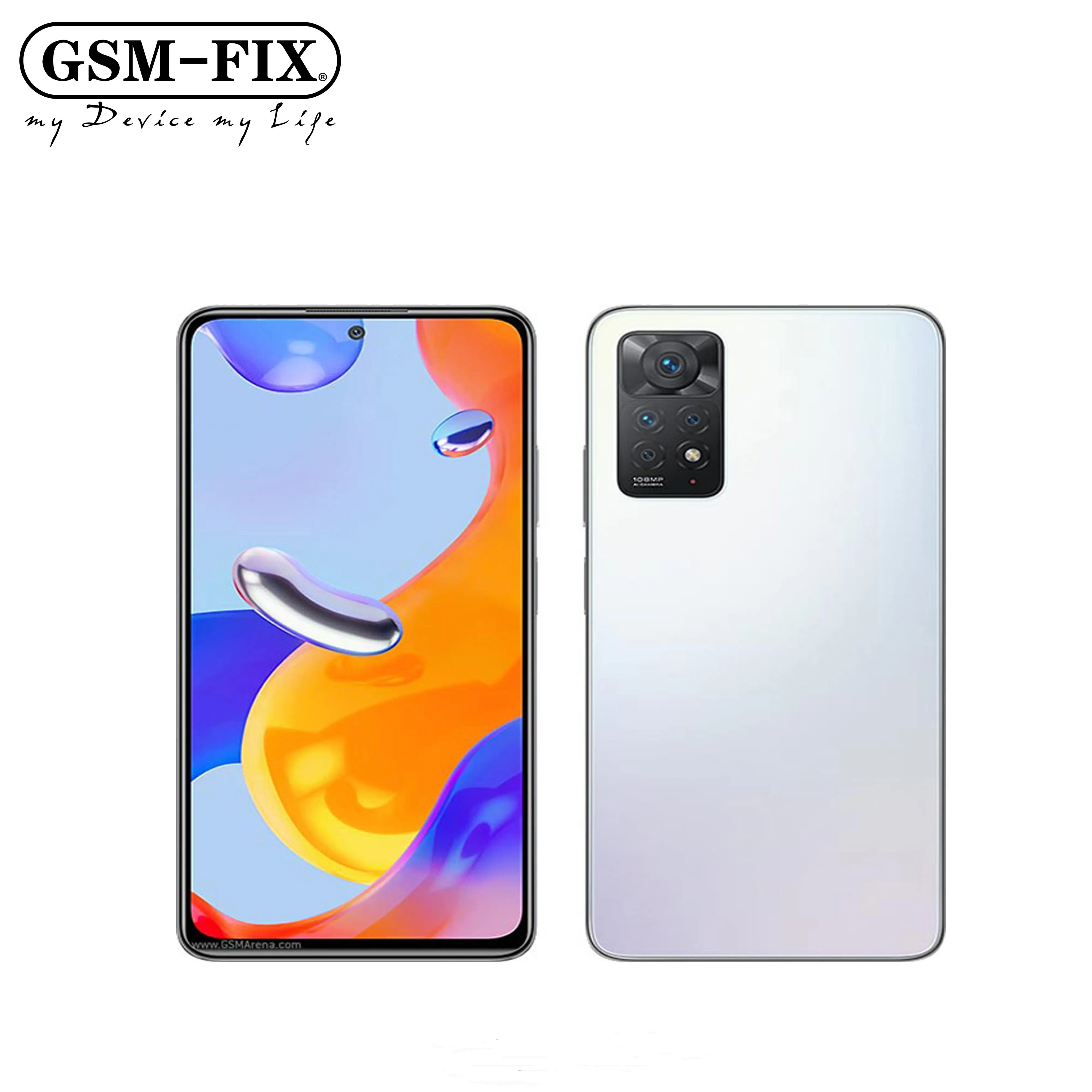 GSM-FIX Original Unlocked Mobile Phones 5G Android 11 8G 12G 128GB 256GB 108MP For Xiaomi Redmi Note 11 Pro