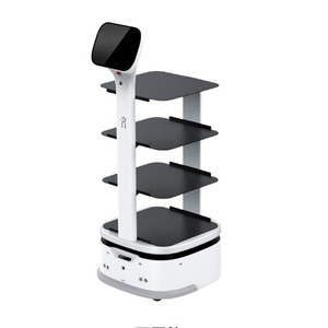 <span class=keywords><strong>Robot</strong></span> <span class=keywords><strong>Camarero</strong></span> para Restaurante MiCity, <span class=keywords><strong>Precio</strong></span> de Fábrica, con Navegación Láser, 4 Bandejas, Carga Útil de 40 kg, para Servicio de Entrega de Alimentos - Product Image 1