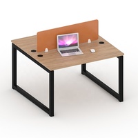 Armoire simple face Support de bureau en métal Design de mode Gestionnaire Pied de bureau Patron Cadre de bureau