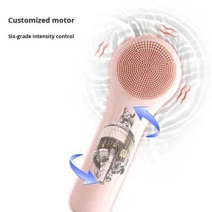 Cepillo Limpiador Facial LED Impermeable, Masajeador Facial Eléctrico Portátil, Eliminador de Puntos Negros, Limpiador de Poros ABS, Herramienta para la Piel - Product Image 5