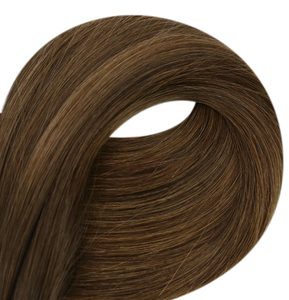 Extensioni di <span class=keywords><strong>Capelli</strong></span> Umani Veri Remy di Lusso, 100% <span class=keywords><strong>Capelli</strong></span> Russi, Trama Sottile Invisibile Genius Weft, Doppia Trama, <span class=keywords><strong>per</strong></span> Donna - Product Image 4