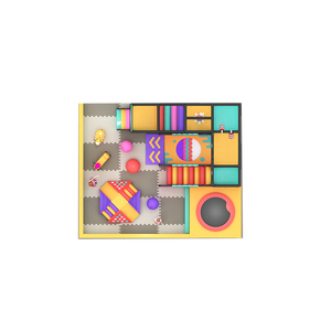 Parque Infantil Interior Seguro para Niños Pequeños y Área de Juegos Suave con Toboganes y Juguetes para Jardín de Infancia y Preescolar, Garantía de 5 Años - Product Image 6