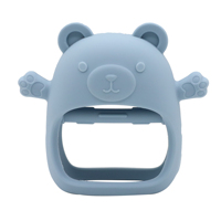 Vente flash - Jouets de dentition pour bébés en silicone sans BPA, non toxiques, animaux de dessin animé, jouets à mâcher pour bébés, jouets apaisants