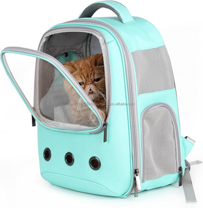 Sac à dos de transport pour animaux de compagnie OEM, sac à dos à bulles pour petits chiens, chats, chiots, pour les voyages en plein air, la randonnée et la marche - Product Image 2